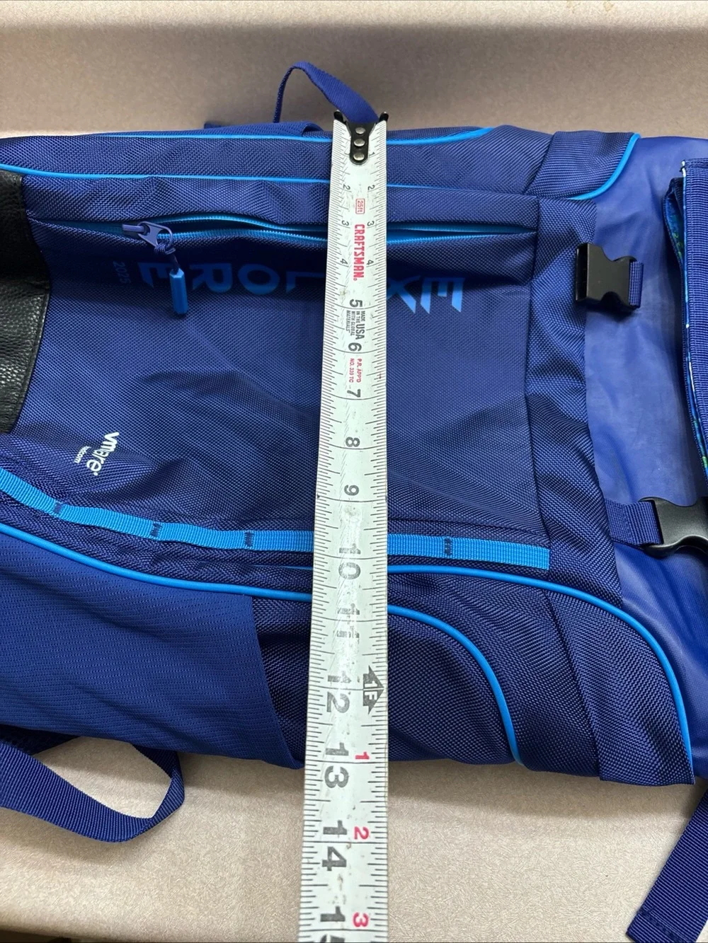 VMware by Broadcom 2025 Explore Laptop Travel Blue Backpack Holds 16” Laptops